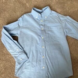 Boys Chaps Blue Button-Down Shirt